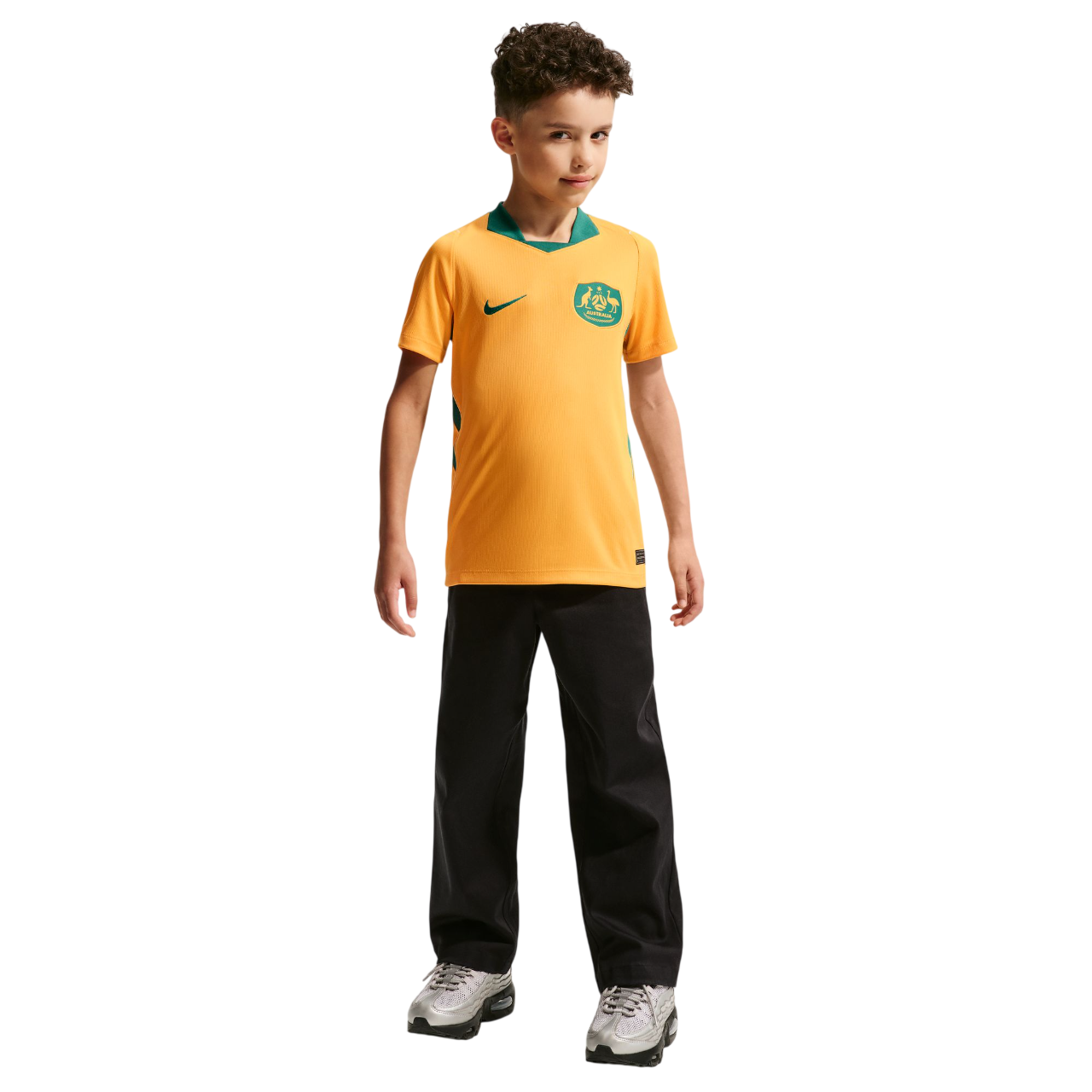 Australia 26/27 Youth Home Jersey
